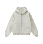 Oversized Full Zip Hoodie-INNBLAC Fashion Apparel