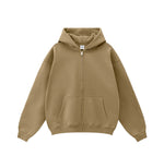 Oversized Full Zip Hoodie-INNBLAC Fashion Apparel