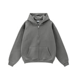 Oversized Full Zip Hoodie-INNBLAC Fashion Apparel