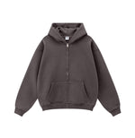 Oversized Full Zip Hoodie-INNBLAC Fashion Apparel