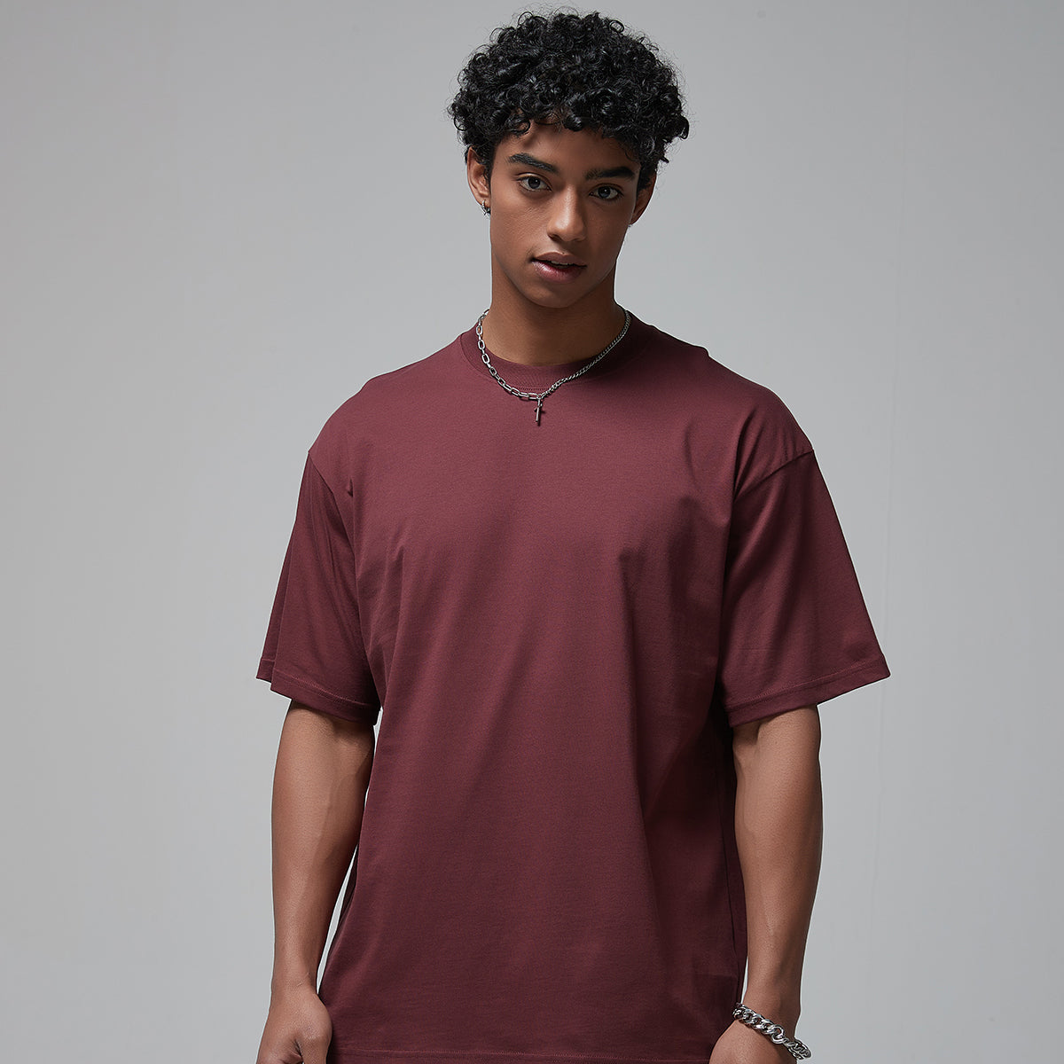 Plain Lightweight Basic Tee 5.6oz-INNBLAC Fashion Apparel