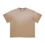 Raw Edge Hem Distressed Tee 7.5oz-INNBLAC Fashion Apparel