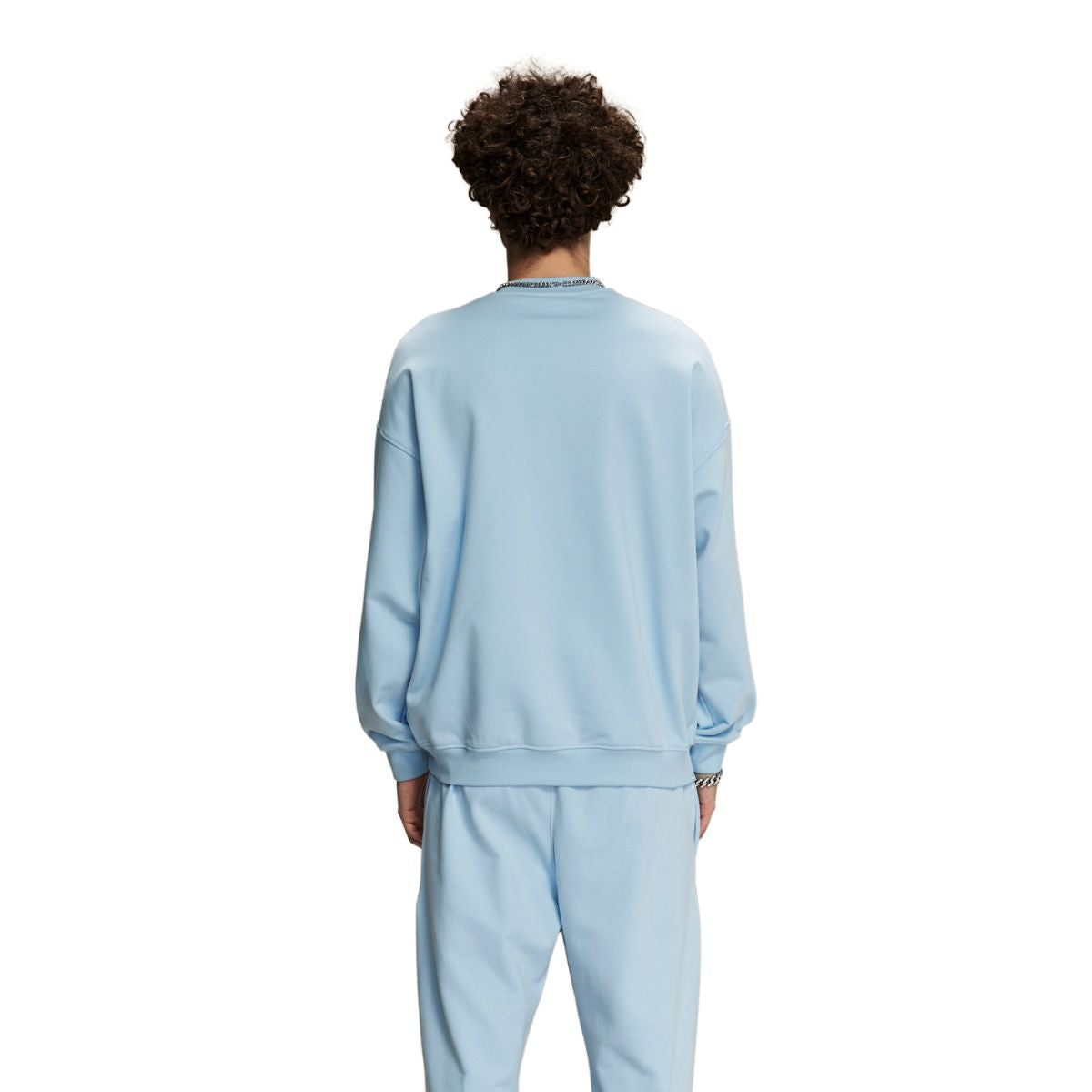 Solid Color French Terry Sweatshirt-INNBLAC Fashion Apparel