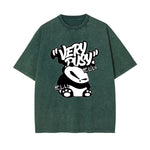 Very Busy Panda Graphic Tee-INNBLAC Fashion Apparel