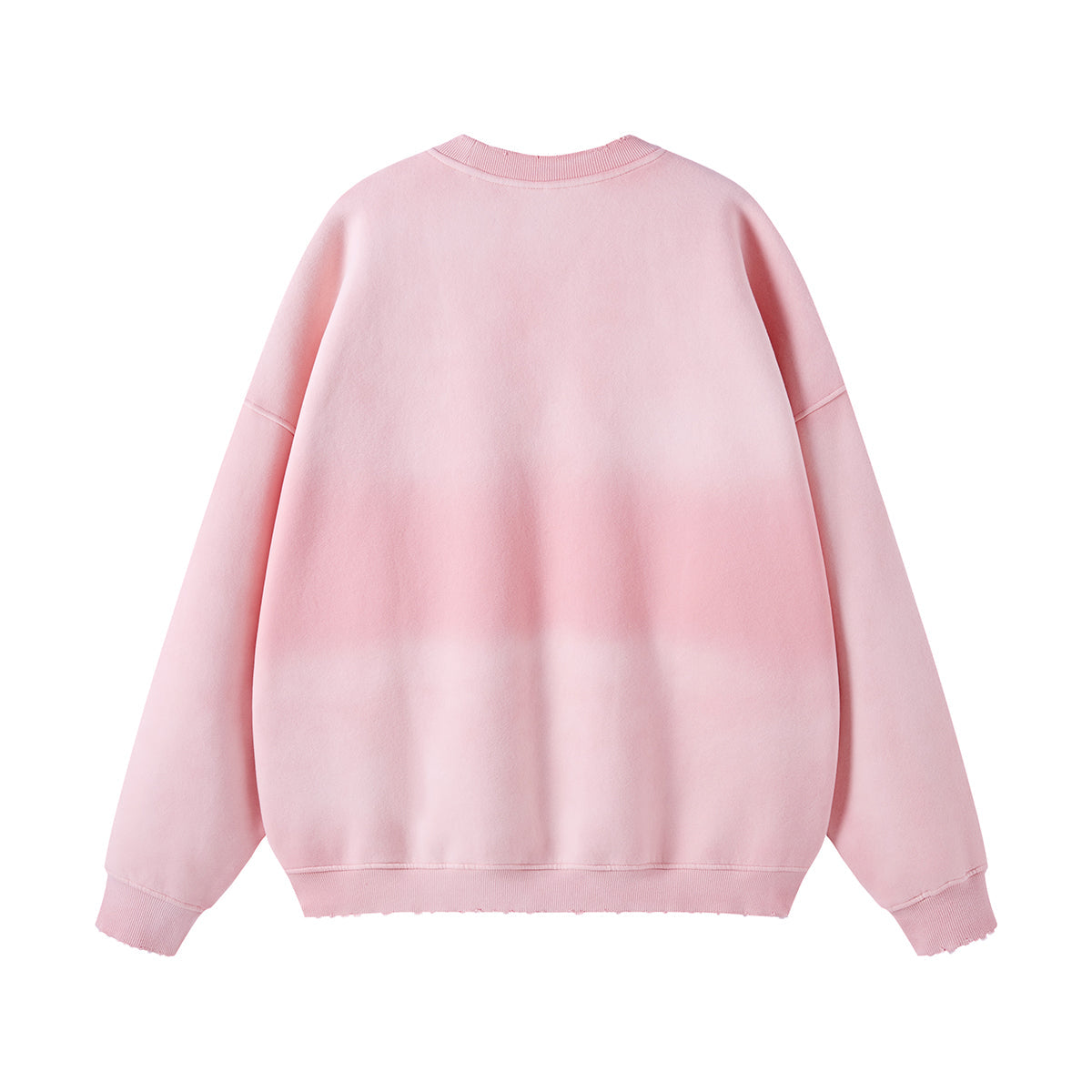 Washed French Terry Kangaroo Pocket Sweatshirt-INNBLAC Fashion Apparel