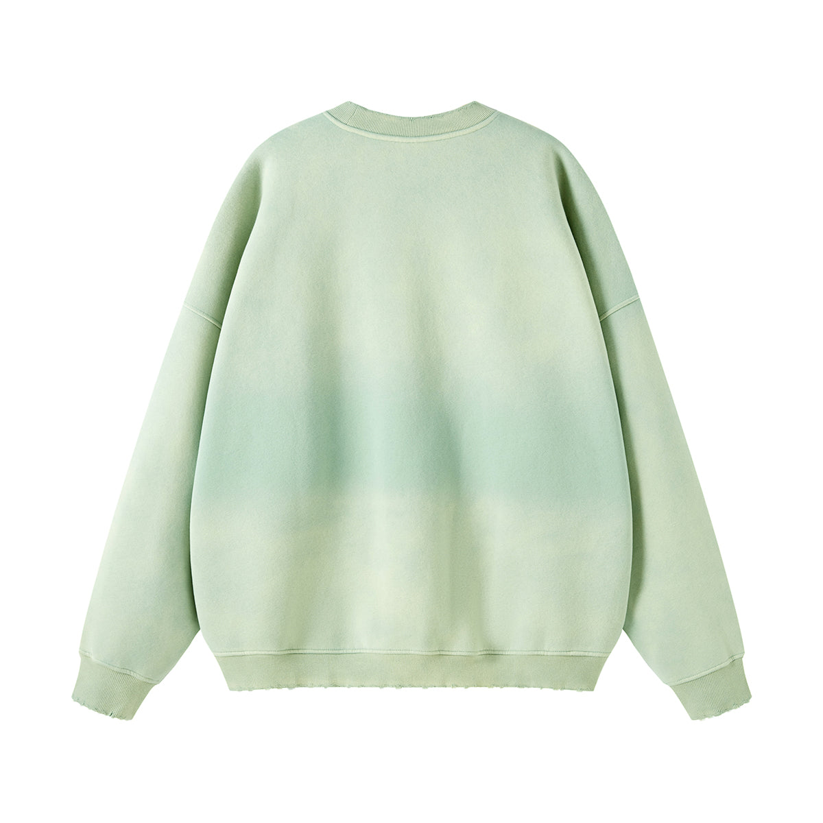 Washed French Terry Kangaroo Pocket Sweatshirt-INNBLAC Fashion Apparel