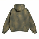 Women's Acid Wash Faded Ripped Hoodie-INNBLAC Fashion Apparel