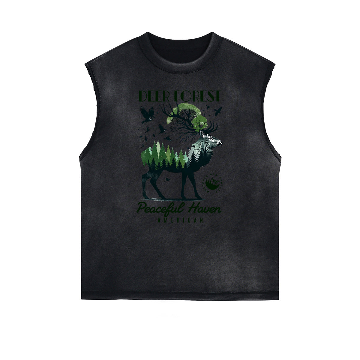 Abstract Artistic Graphic Muscle Tank