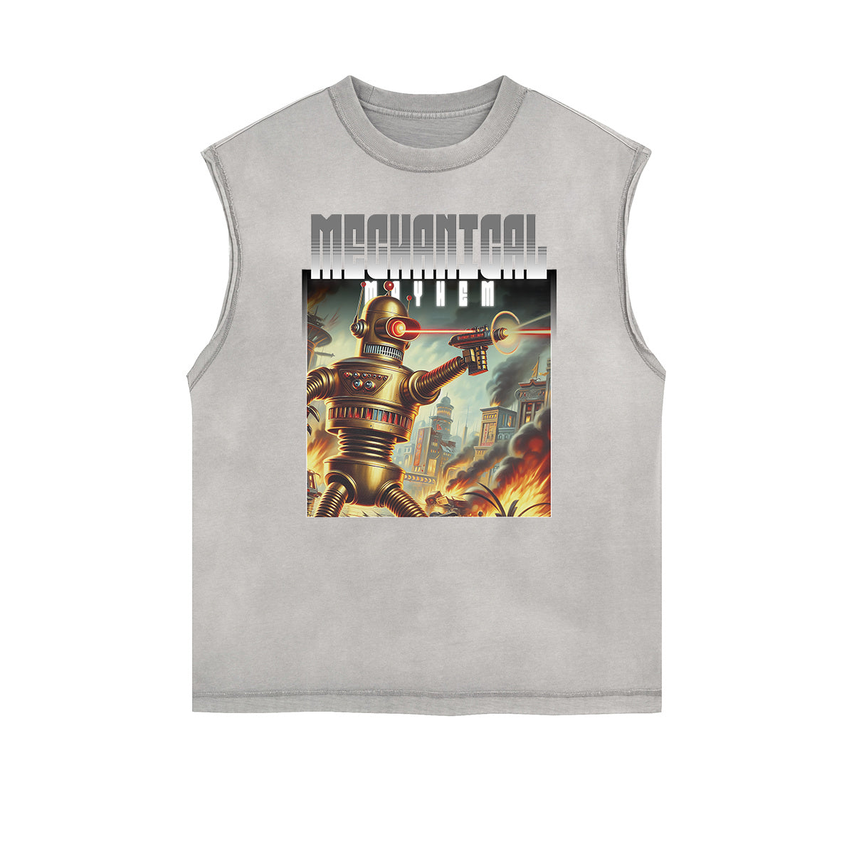 Frayed Edge Sci-Fi & Futurism Graphic Tank