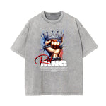 Washed Cotton King Graphic Tee