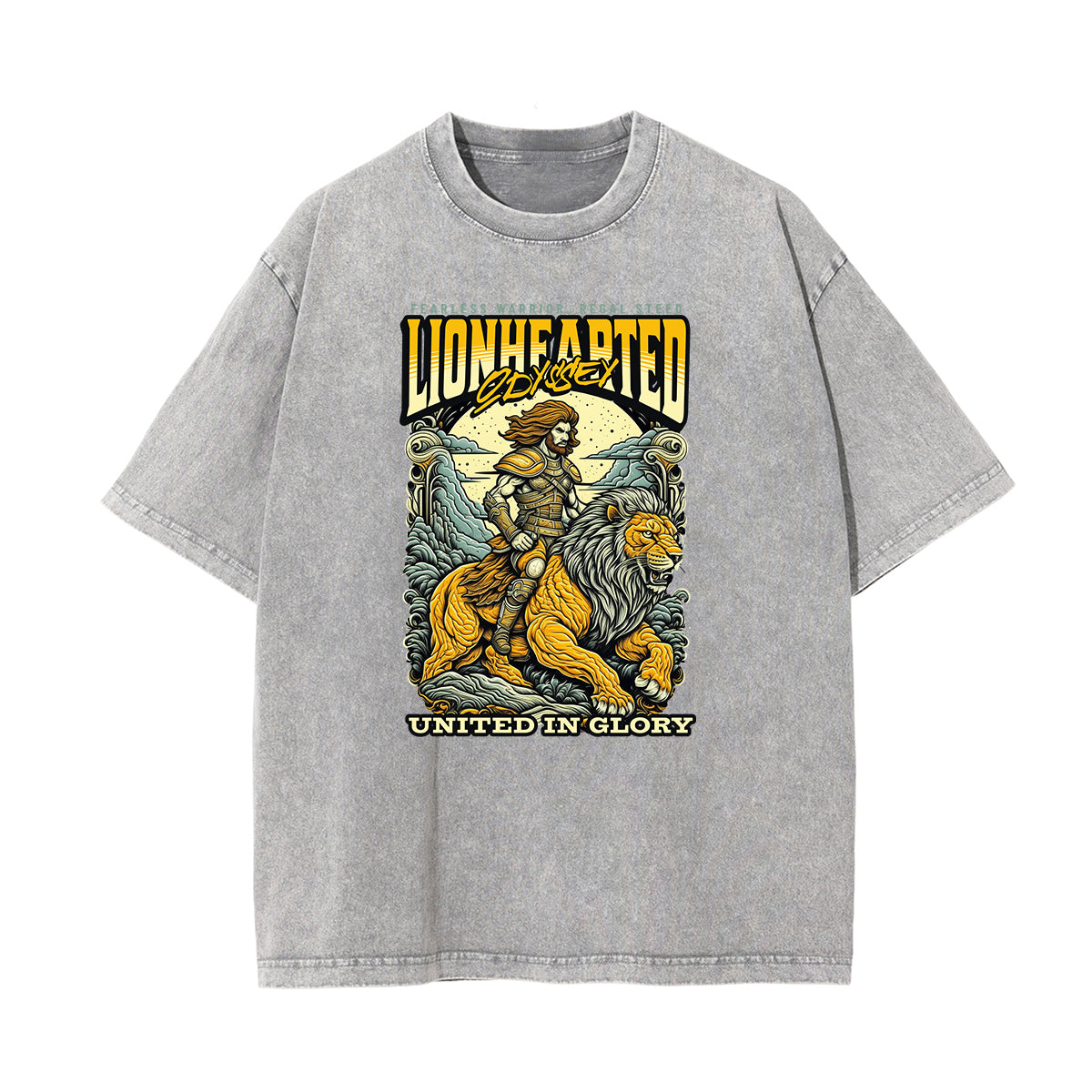 Washed Cotton King Graphic Tee