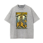 Washed Cotton King Graphic Tee