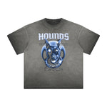 Thick Faded Abstract Graphic T-Shirt
