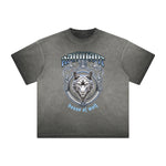 Thick Faded Abstract Graphic T-Shirt