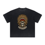 Vintage Frayed Abstract Graphic Tee