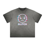 Vintage Frayed Mask Pattern Tee