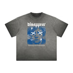 Vintage Frayed Mask Pattern Tee