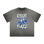 Vintage-Style Sports Graphic Tee