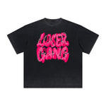 Heavy Fade Bold Typography T-Shirt