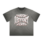 Faded Thick Dark Aesthetic Tee