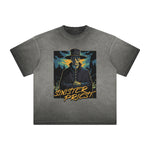 Faded Thick Dark Aesthetic Tee