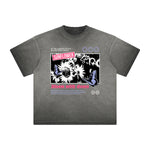 Heavyweight Washed Flower Graphic Tee