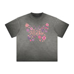 Heavyweight Washed Flower Graphic Tee