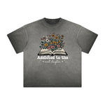 Heavyweight Washed Flower Graphic Tee