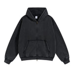 Legendary Rider Graphic Double Slider Zip Hoodie-INNBLAC Fashion Apparel