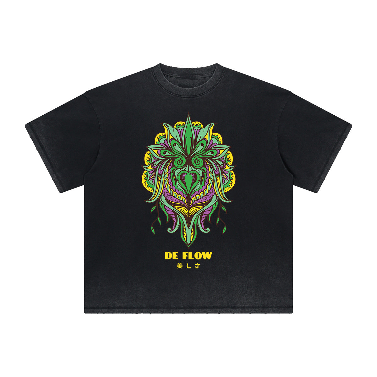Distressed Punk Monster Graphic Tee