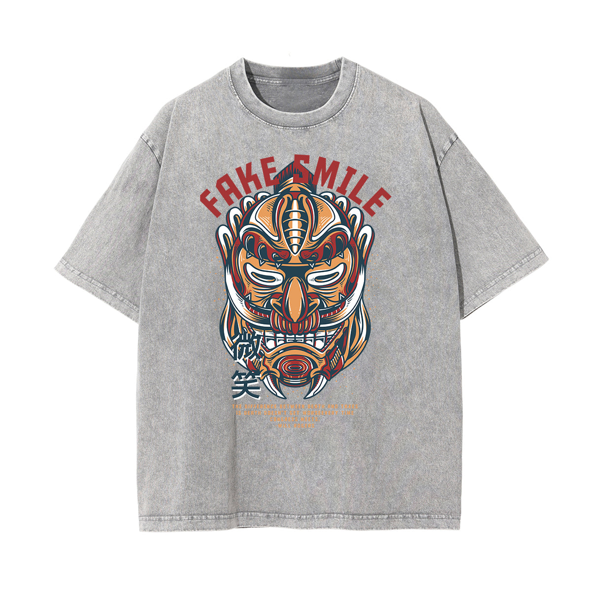 Steampunk Faded Pattern Tee