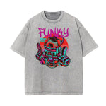 Steampunk Faded Pattern Tee