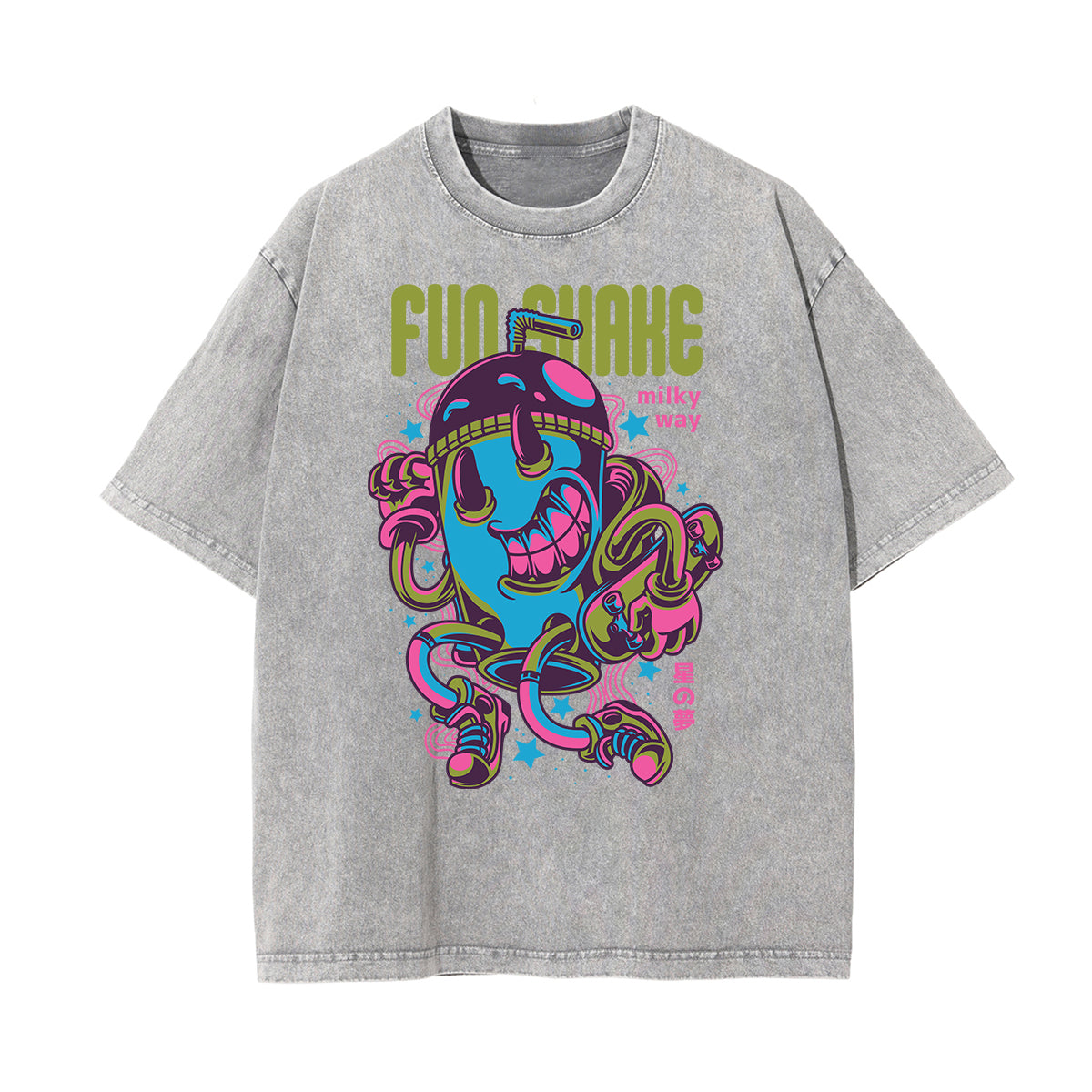 Steampunk Faded Pattern Tee