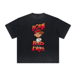 Heavyweight Faded Street Cartoon Tee