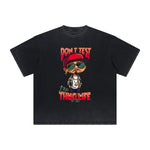 Heavyweight Faded Street Cartoon Graphic Tee