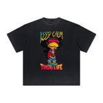 Heavyweight Faded Street Cartoon Tee