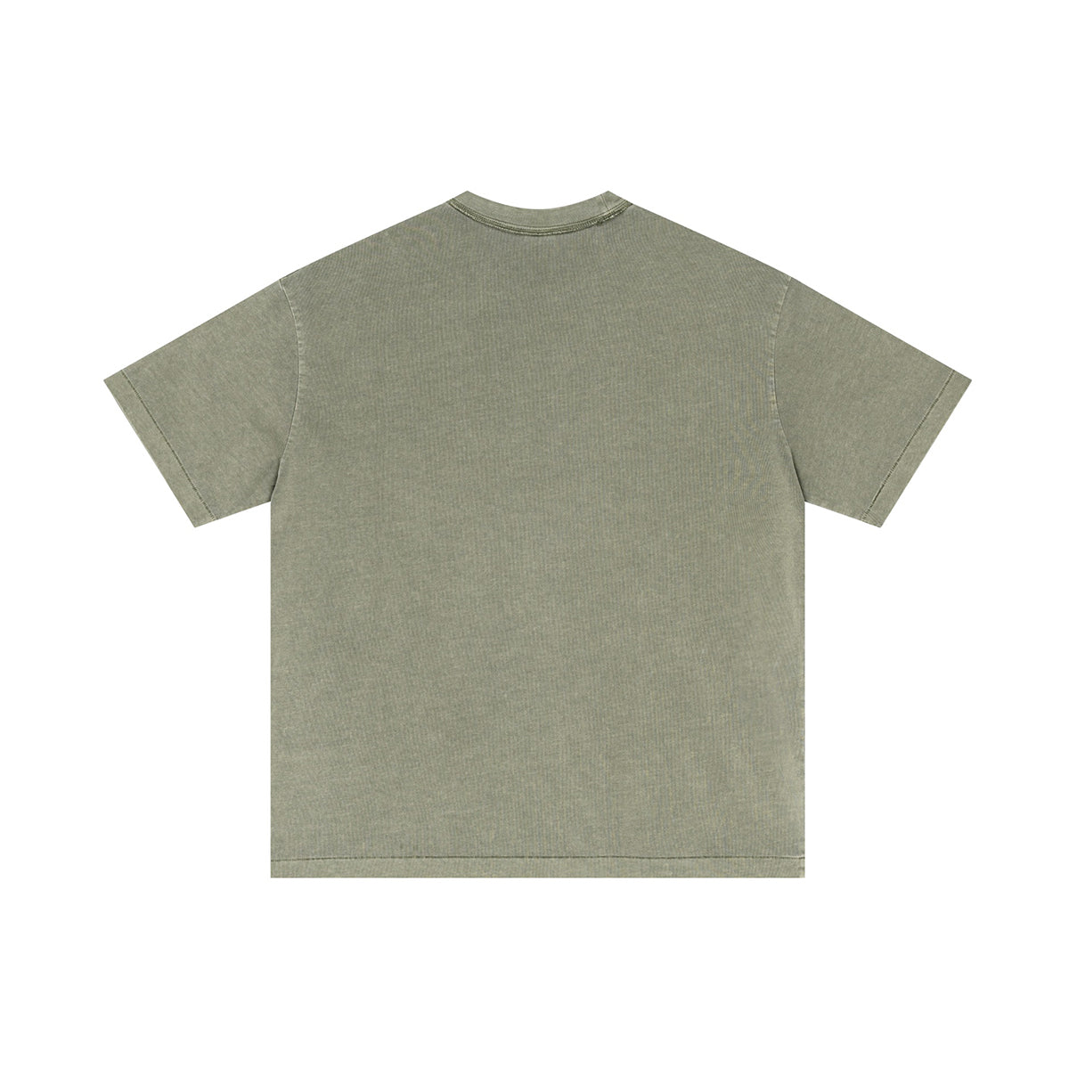 Camiseta con lavado inverso vintage de 275 g/m²