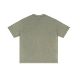 Camiseta con lavado inverso vintage de 275 g/m²