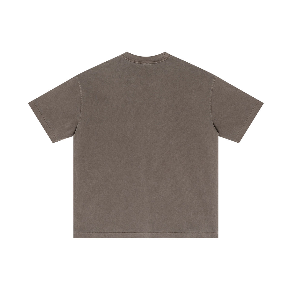 Camiseta con lavado inverso vintage de 275 g/m²