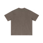 Camiseta con lavado inverso vintage de 275 g/m²