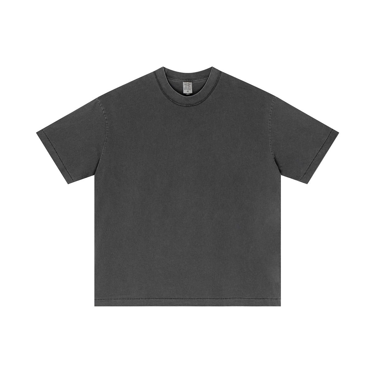 Camiseta con lavado inverso vintage de 275 g/m²
