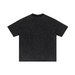 Camiseta con lavado inverso vintage de 275 g/m²
