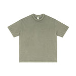 Camiseta con lavado inverso vintage de 275 g/m²
