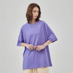Women's Drop Shoulder Basic Tee 6.7oz-INNBLAC Fashion Apparel