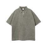 Women's Stone Wash Heavy Collar Shirt 7.5oz-INNBLAC Fashion Apparel