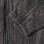 Streetwear Vintage Wash Denim Jacket