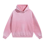 Destroyed Oversized Acid Wash Bleach Splatter Hoodie