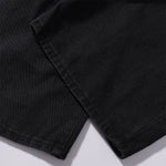 Black Washed Wide Leg Denim Jeans