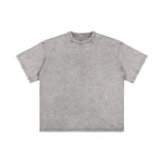 Vintage Washed Boxy Relaxed Streetwear Tee