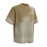 Gradient Fade Oversized Pocket Streetwear Tee